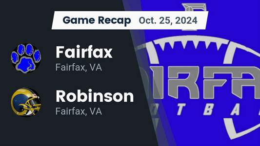 Football Recap: Robinson Comes Up Short