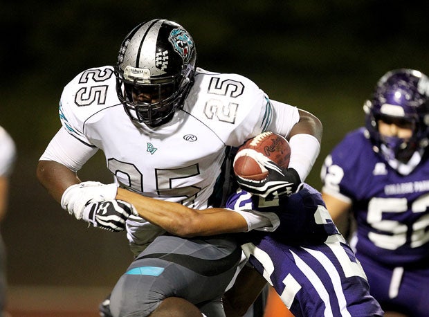 Deer Valley senior Malik Hutchings also has two interceptions and has played some tight end.