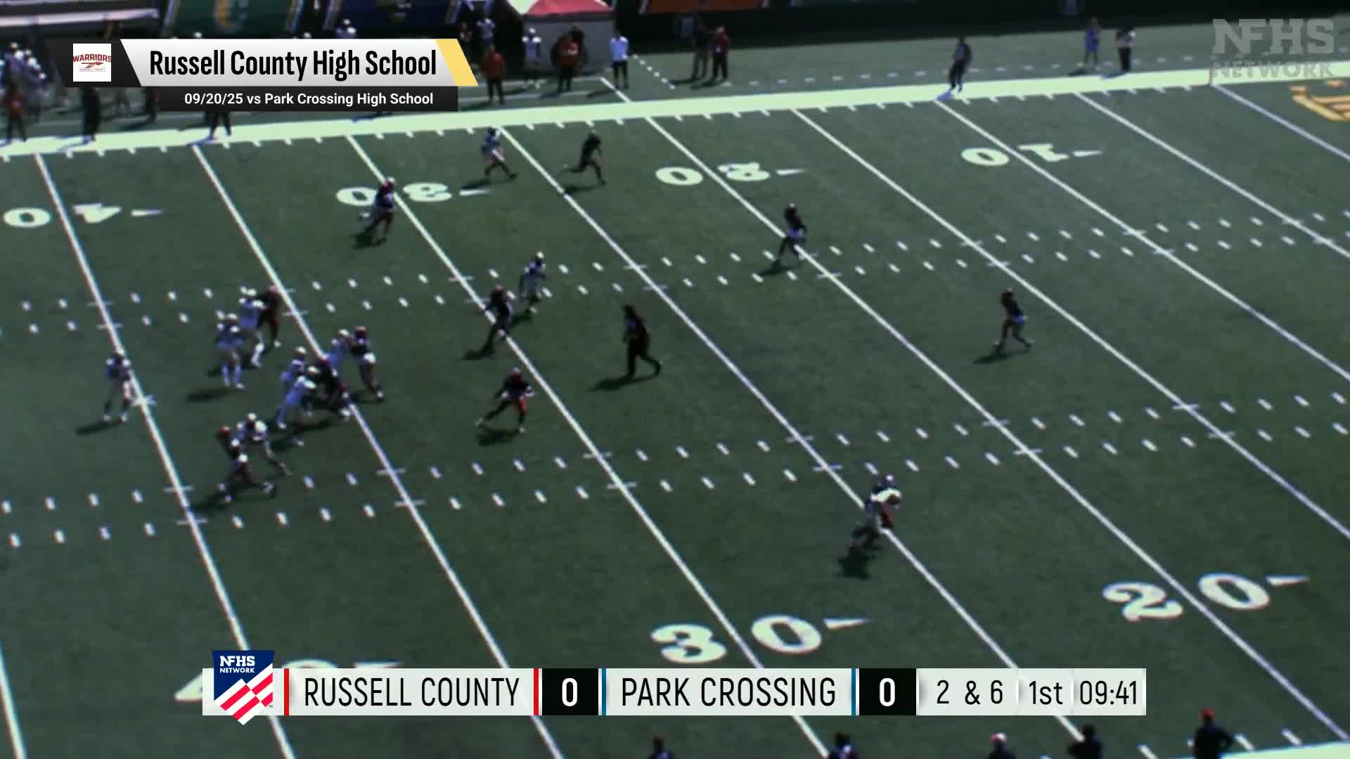 Football Recap: Russell County Piles Up the Points Against Beauregard