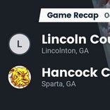 Football Game Preview: Lincoln County vs. Twiggs County