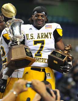 U.S. Army All-American Game MVP Ronald Powell begins his first fall camp at Florida Thursday.