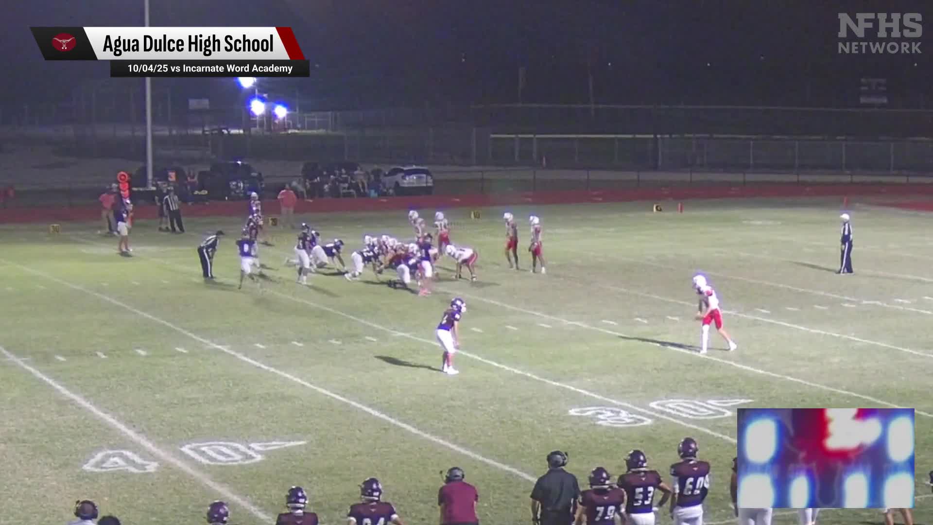 Football Recap: Agua Dulce Piles Up the Points Against Ben Bolt + How To Watch