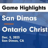 Basketball Game Recap: Ontario Christian Knights vs. San Dimas Saints