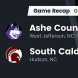 Football Game Recap: South Caldwell Spartans vs. Ashe County Huskies
