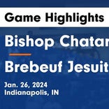 Brebeuf Jesuit Preparatory falls despite big games from  Javawn Brooks and  Evan Haywood