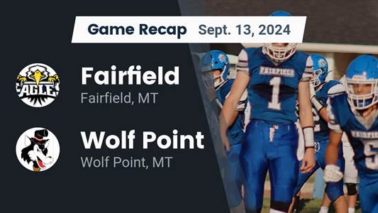 Football Game Preview: Fairfield/Augusta Heads Out