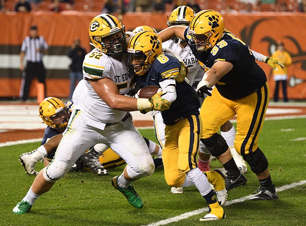 St. Edward and St. Ignatius are ranked in the final D-I MaxPreps/JJHuddle, AP and Fantastic 50 rankings. 