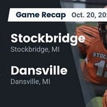 Football Game Recap: Stockbridge Panthers vs. Dansville Aggies