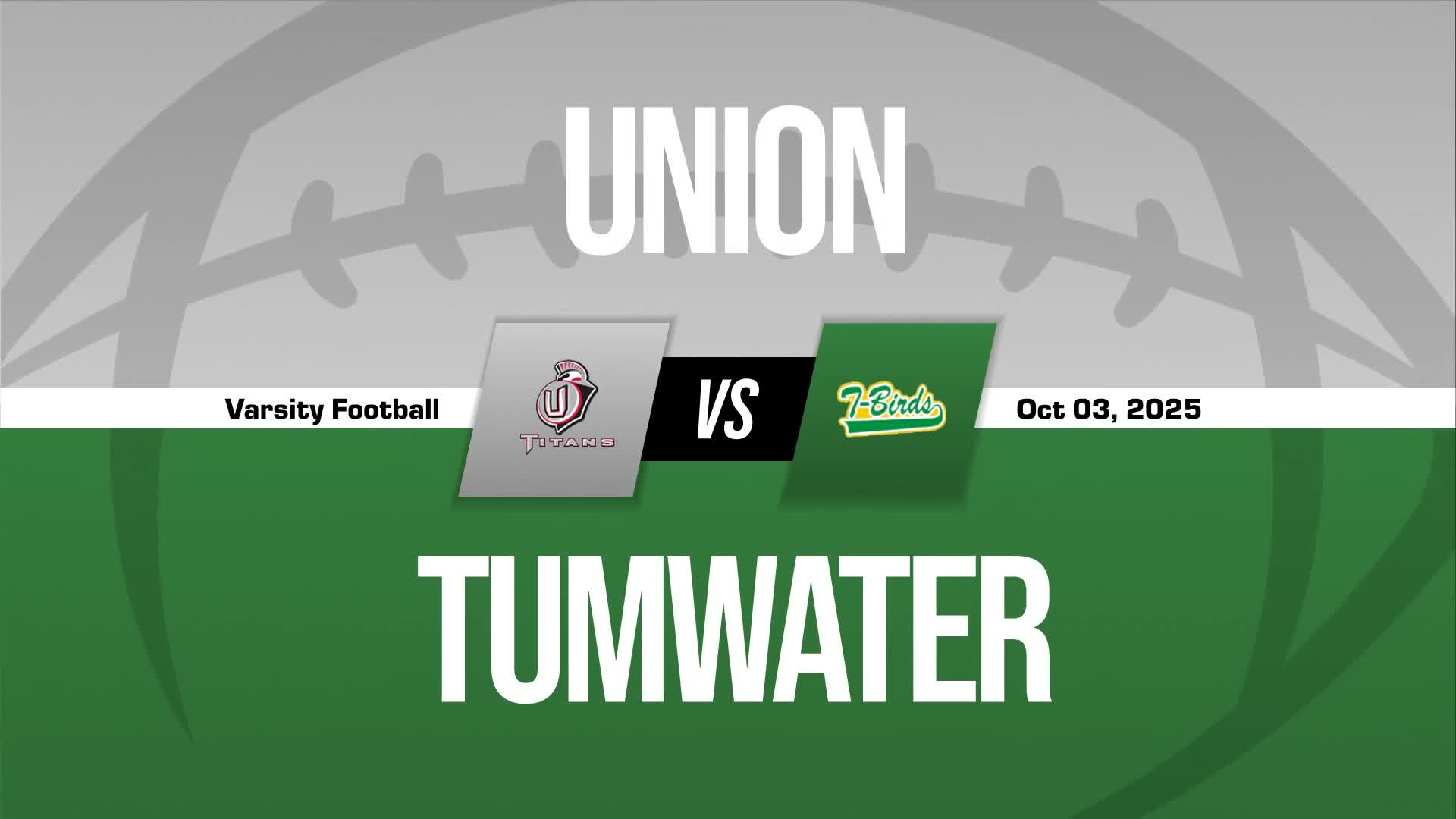 Football Game Preview: Union Titans vs. Beamer Titans + How To Watch