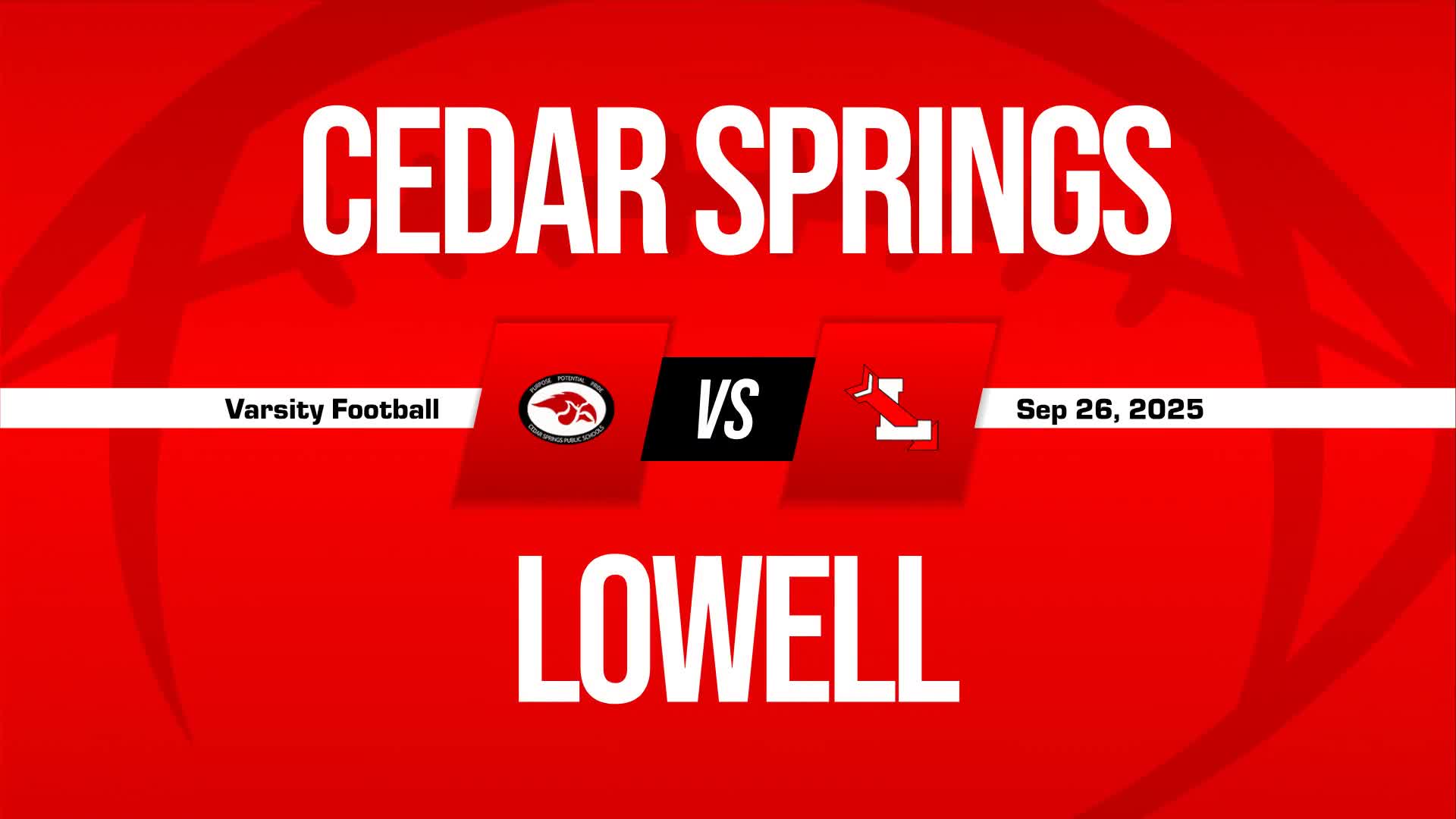 Football Recap: Cedar Springs Skates Past Sault Area with Ease + How To Watch