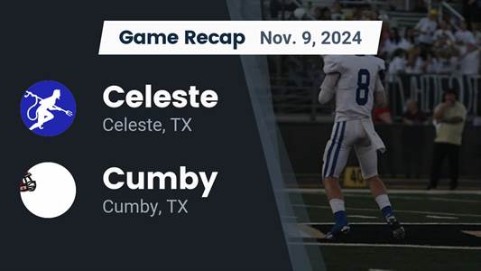 Football Recap: Celeste Comes Up Short