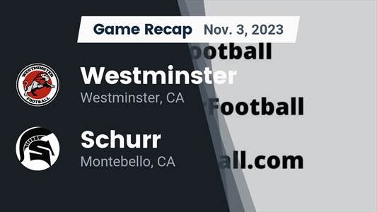 Schurr vs. Westminster