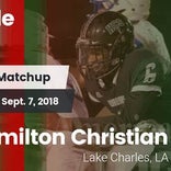 Football Game Recap: Hamilton Christian vs. East Iberville