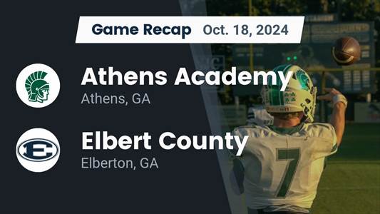 Football Game Preview: Athens Academy Spartans vs. Rabun County 