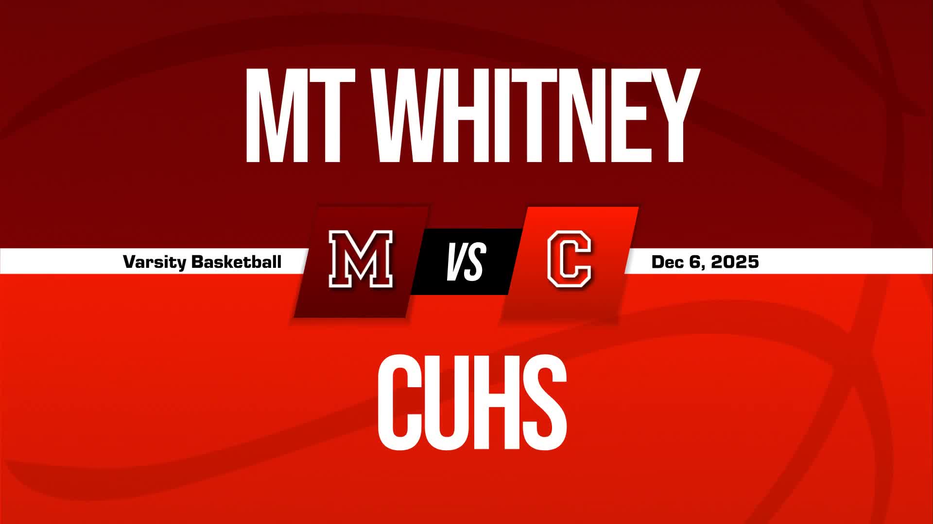 Basketball Game Preview: Mt. Whitney Pioneers vs. Porterville Pa