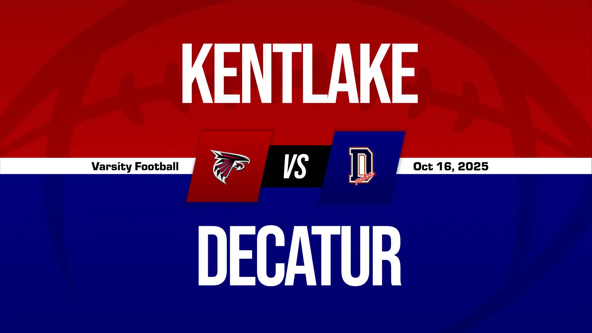 Football Game Preview: Decatur Golden Gators vs. White River Hornets + How To Watch