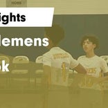 Basketball Game Preview: Clemens Buffaloes vs. Steele Knights