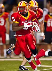 Mission Viejo's Jahleel Pinner.