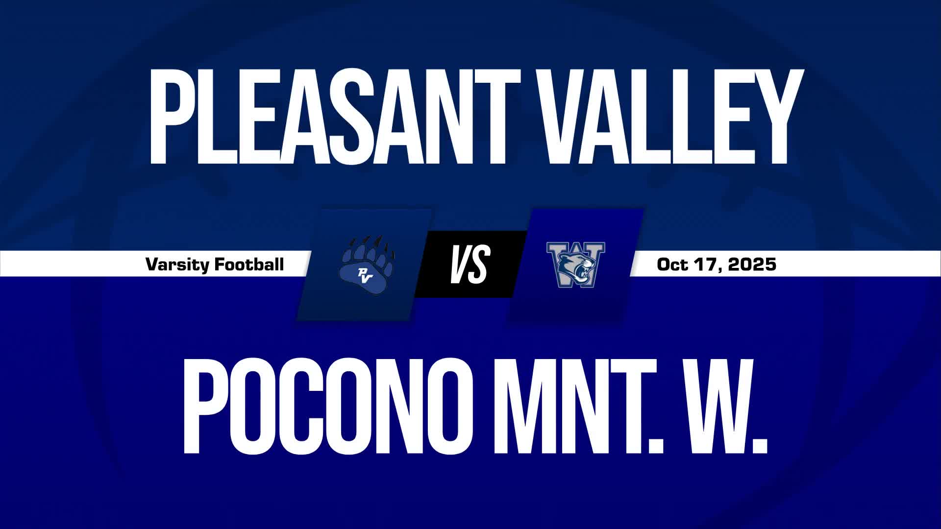 Football Game Preview: Pleasant Valley Bears vs. Stroudsburg Mountaineers