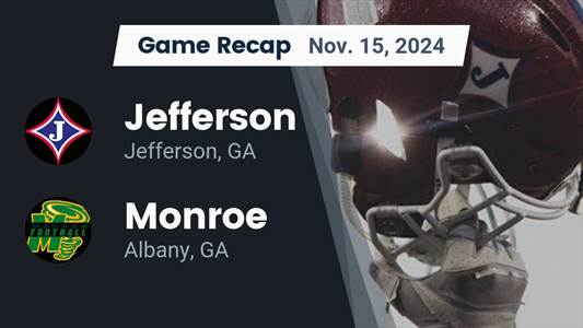 Football Recap: Jefferson Finds Playoff Glory Versus Monroe