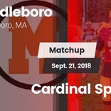 Football Game Recap: Middleborough vs. Cardinal Spellman