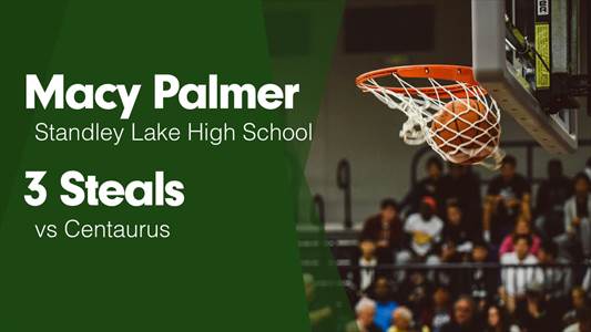 Macy Palmer Game Report: vs Conifer