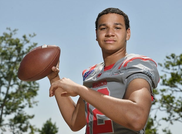 Quarterback Elijah Brown