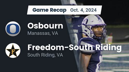 Football Game Preview: Osbourn Eagles vs. Unity Reed Lions