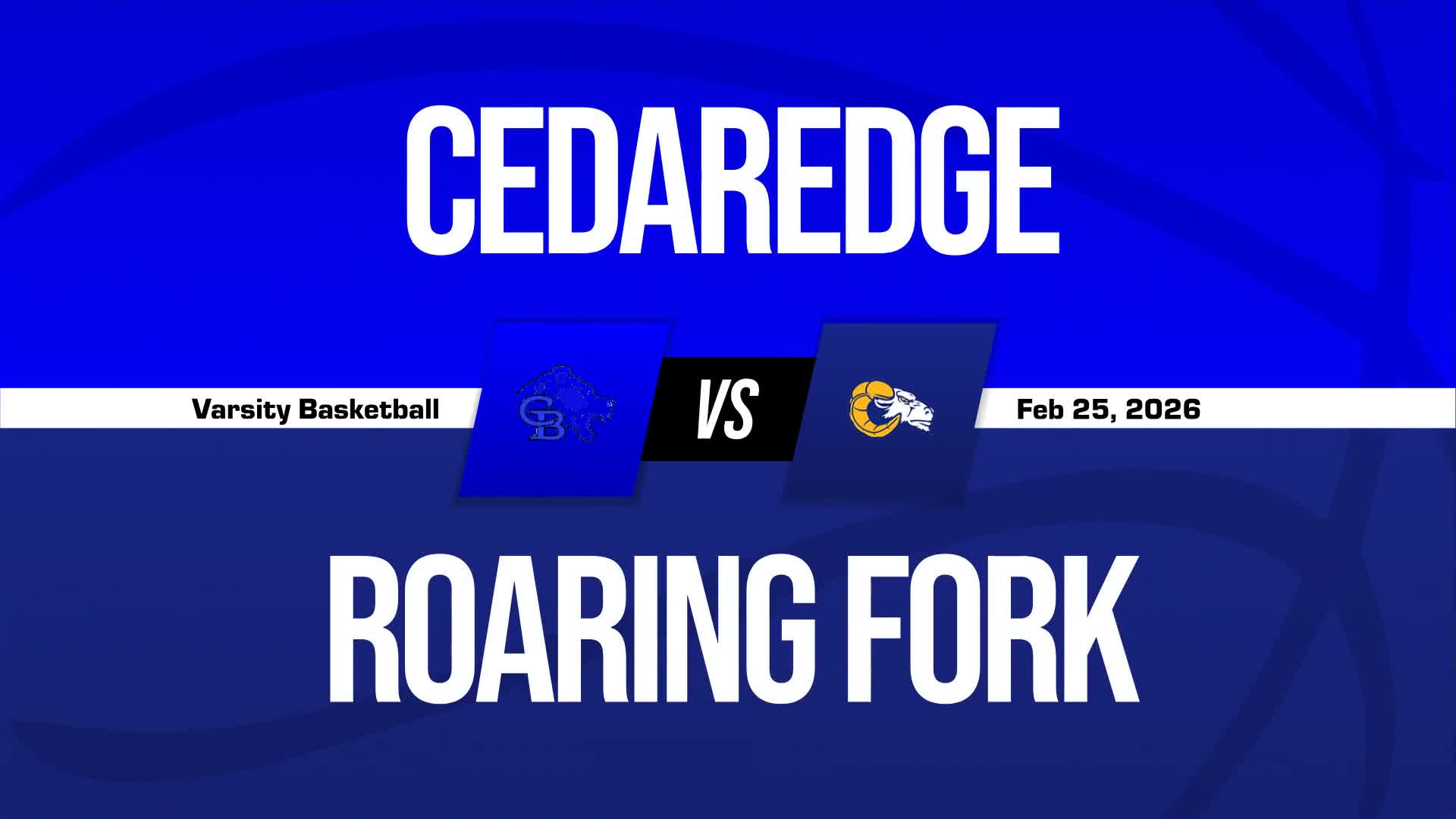 Felipe Oliva Game Report: vs Cedaredge + How To Watch