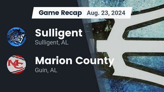 Football Recap: Sulligent Starts off Right with Win over Marion County