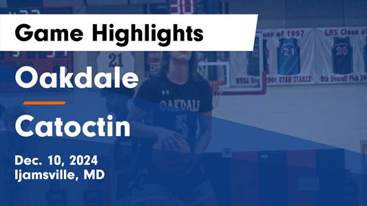 Basketball Recap: Catoctin Takes a Loss