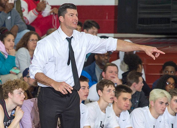 Head coach David Evans