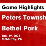Peters Township snaps four-game streak of wins on the road