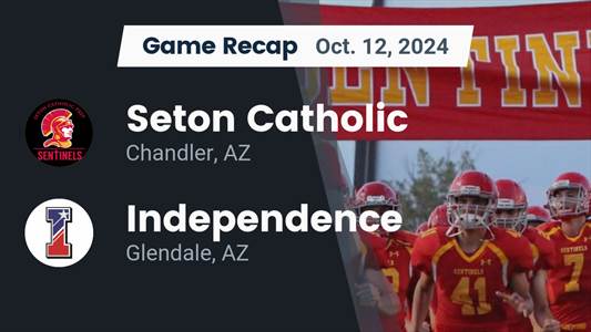 Football Recap: Luc Aguilar Leads Seton Catholic to Victory over Gila Ridge