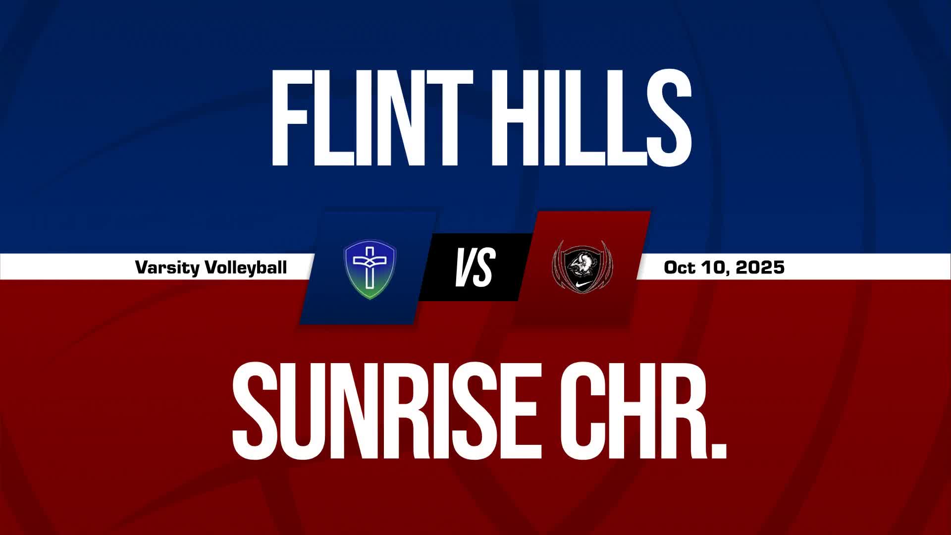 Volleyball Recap: Sunrise Christian Academy Wins Going Away Against Flint Hills Christian