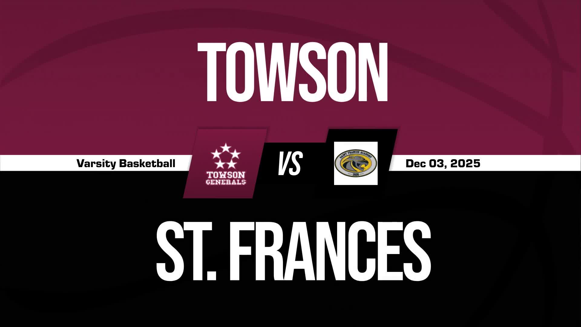 Basketball Game Preview: St. Frances Academy Panthers vs. Coolidge Colts + How To Watch