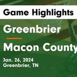 Basketball Game Recap: Macon County Tigers  vs. Greenbrier Bobcats