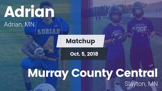 Football Game Recap: Murray County Central vs. Adrian