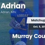 Football Game Recap: Murray County Central vs. Adrian