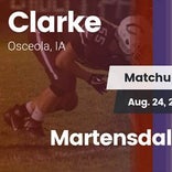 Football Game Recap: Martensdale-St. Mary's vs. Clarke