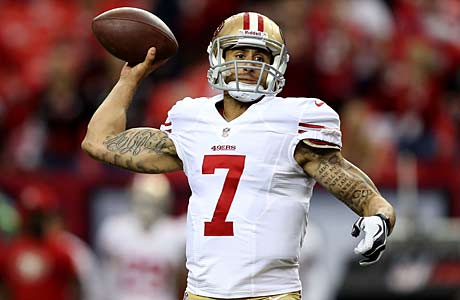 Colin Kaepernick is a trending star as the Super Bowl gets closer. It turns out there's another star quarterback from near his hometown who's committed to the same college - and looks eerily similar.