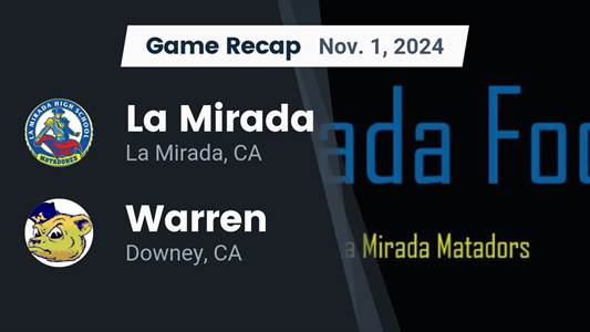 Football Recap: Warren Gets the Win