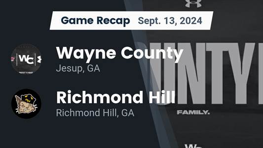 Football Recap: Wayne County Takes a Loss