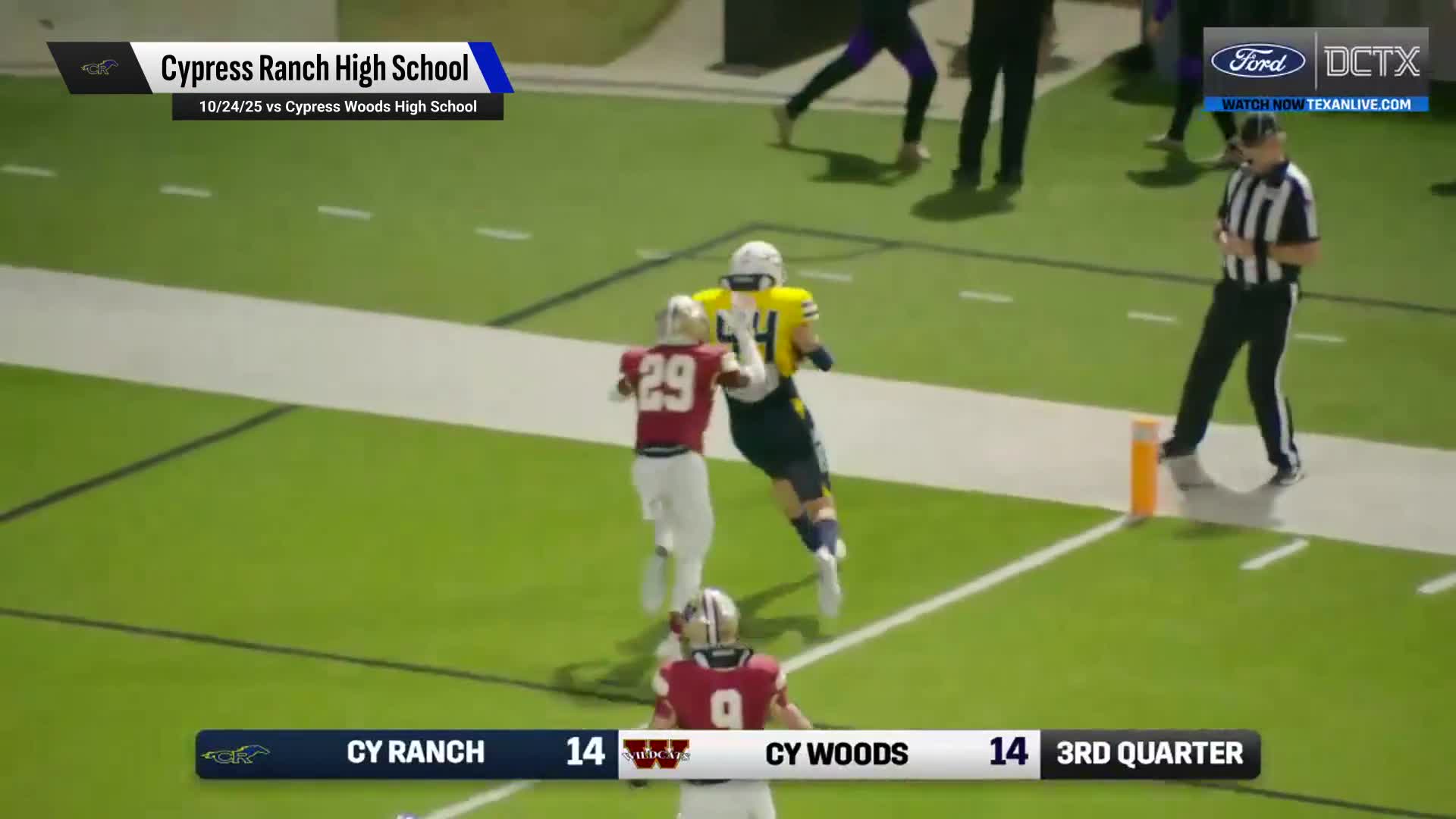 Football Recap: Cypress Ranch Picks Up Sixth Consecutive Win + How To Watch