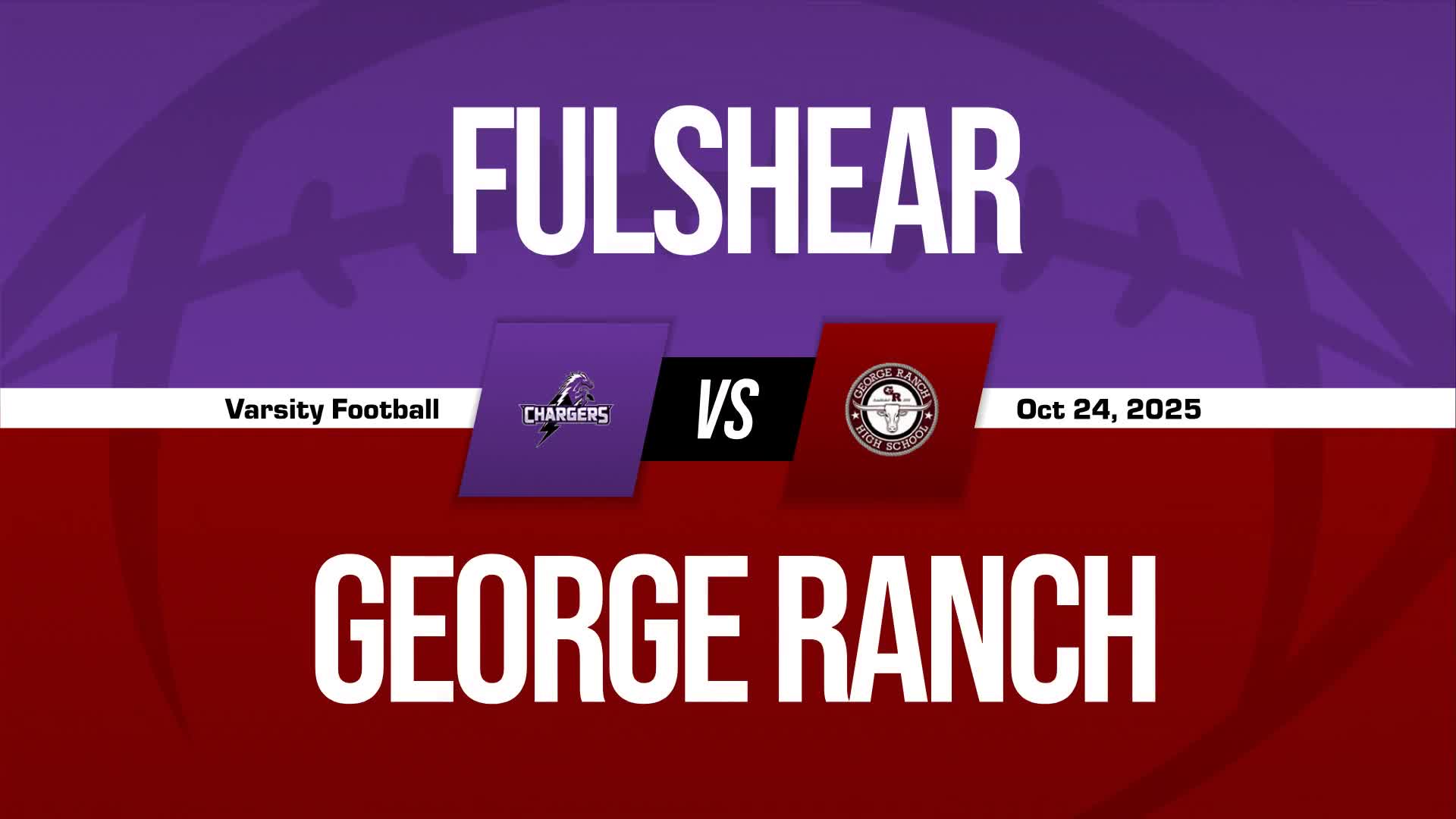 Football Recap: George Ranch Find Success