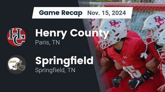 Football Recap: Springfield Takes a Loss