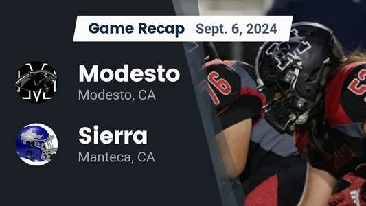 Football Game Preview: Modesto Plays at Home