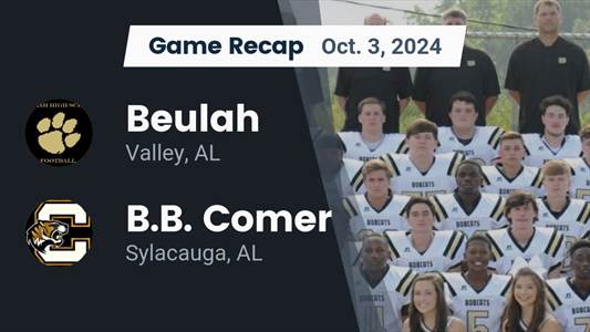 Football Recap: Beulah Piles Up the Points Against Childersburg