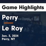 Merritt Holly Jr. leads Le Roy to victory over Albion