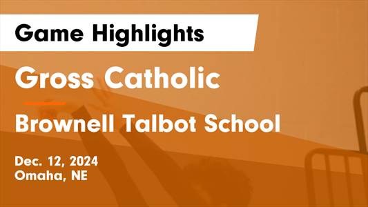 Basketball Recap: Saturday's  Loss Ends Brownell Talbot's Winnin